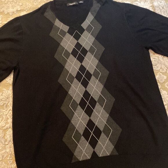 Claiborne Black Mens Sweater - Picture 3 of 12